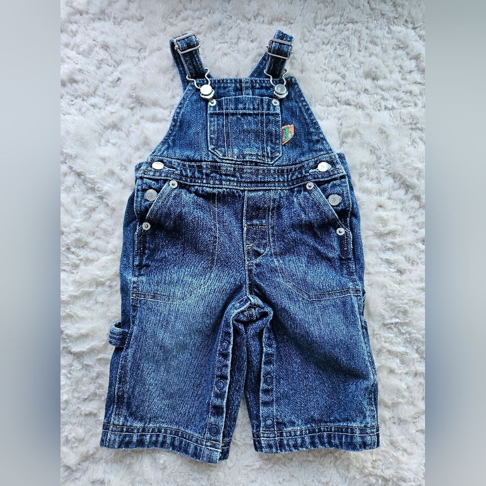 Gymboree Denim Baby Overalls, Size 3-6 Months